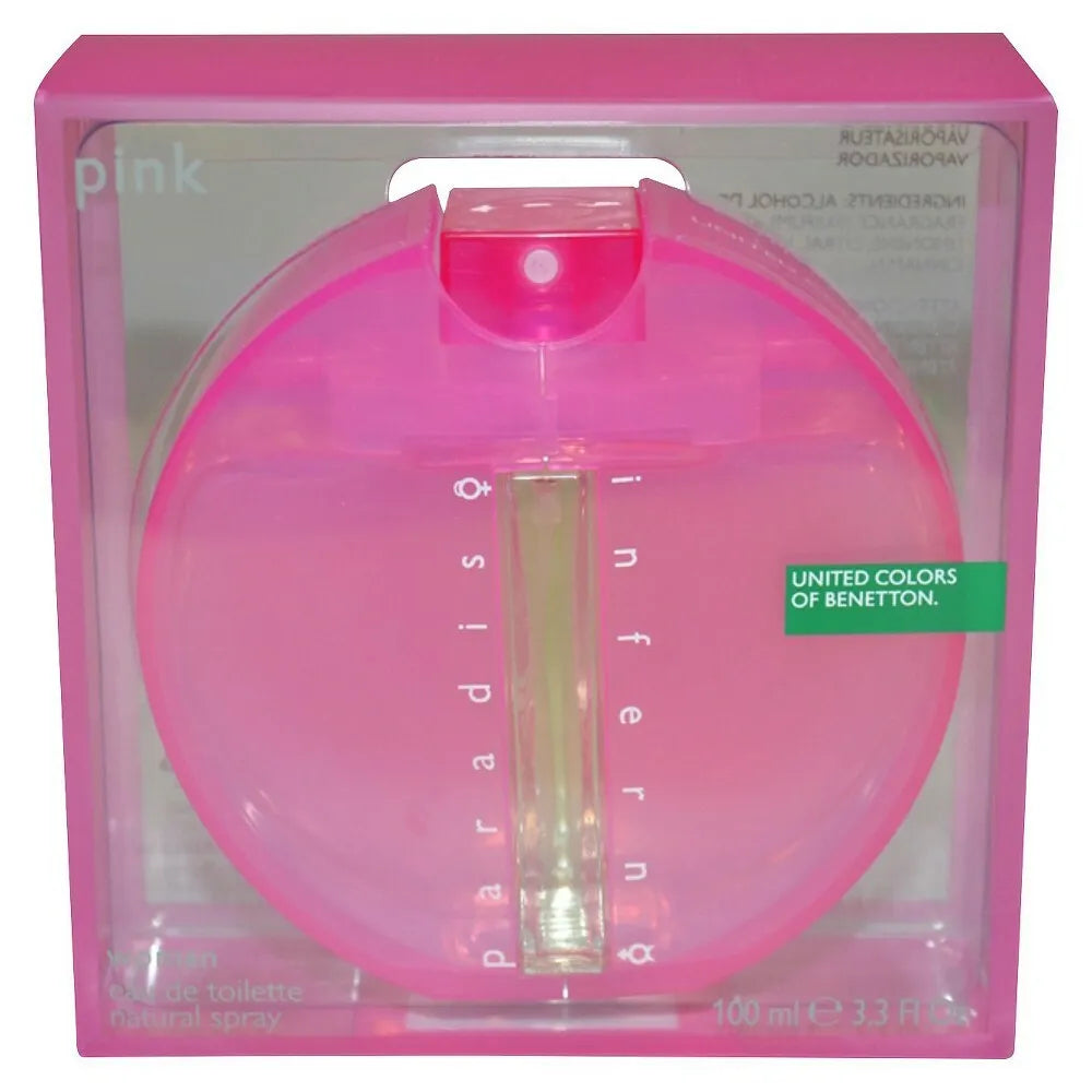 Paradiso Inferno Pink by Benetton 3.3 oz EDT Spray for Women