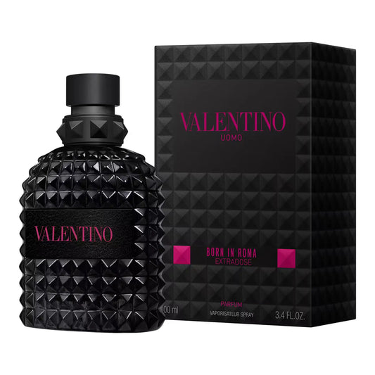 Born in Roma Extradose Uomo by Valentino 3.4 oz Parfum Spray for Men