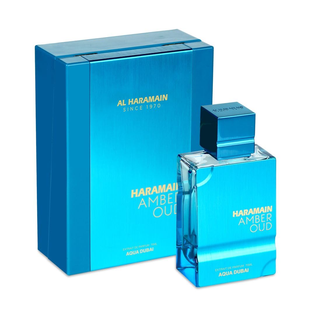 Amber Oud Aqua Dubai by  Al Haramain Perfumes 3.4 oz Extrait de Parfum Spray Unisex
