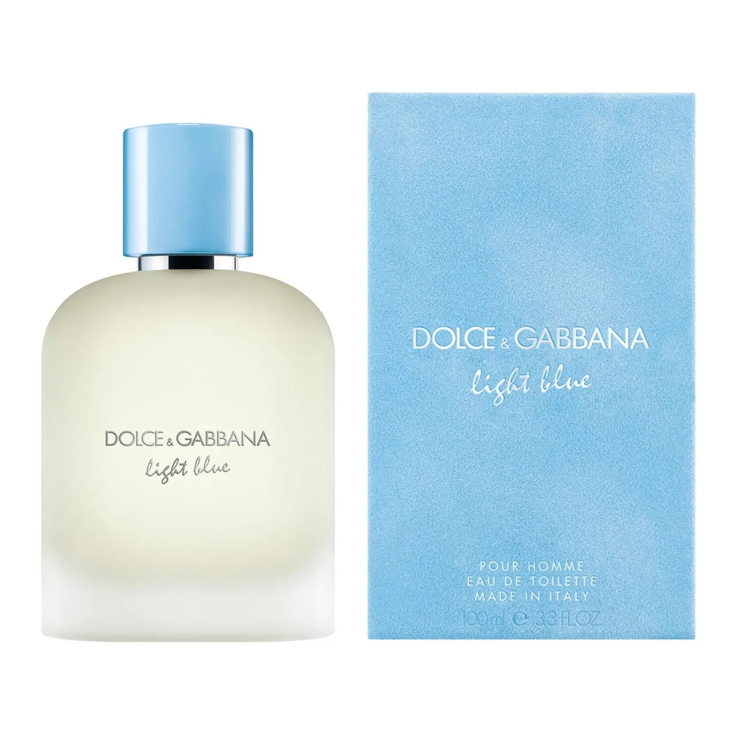 Light Blue Pour Homme Eau de Toilette by Dolce&Gabbana 3.3 oz EDT Spray for Men