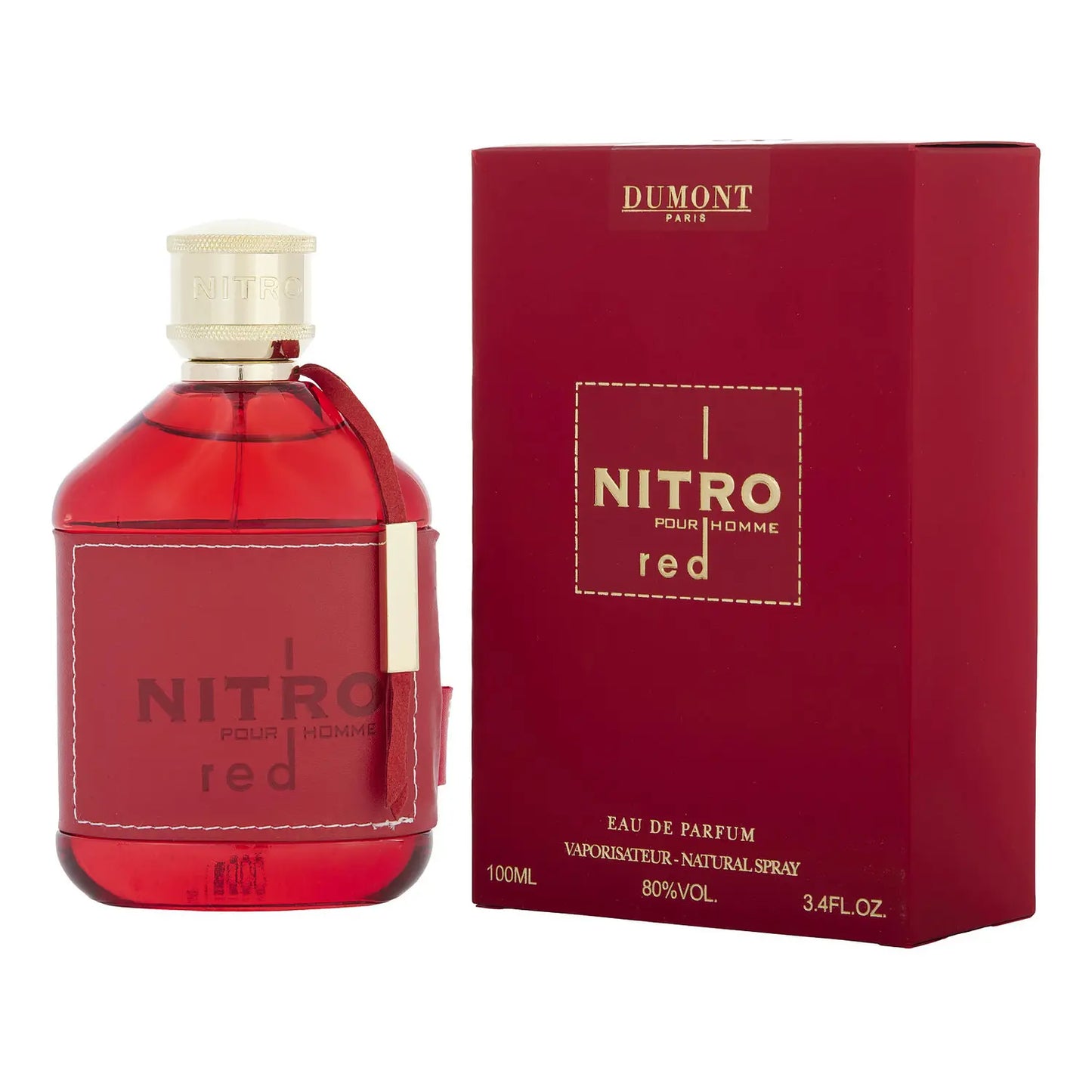 Nitro Red by Dumont 3.4 oz EDP Spray for Men