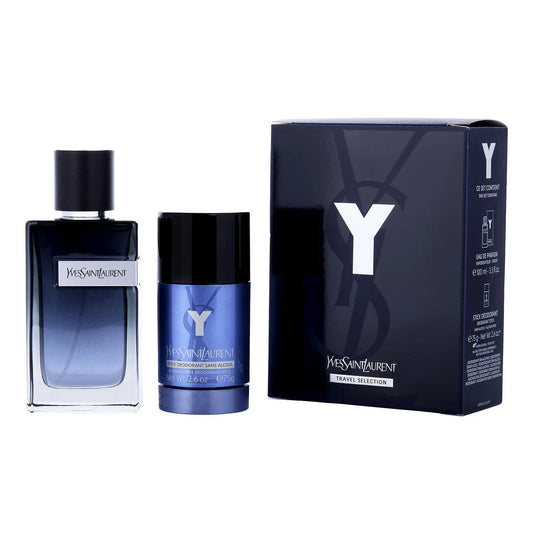 Y 2 pc Gift Set by Yves Saint Laurent 3.3 oz EDP Spray for Men